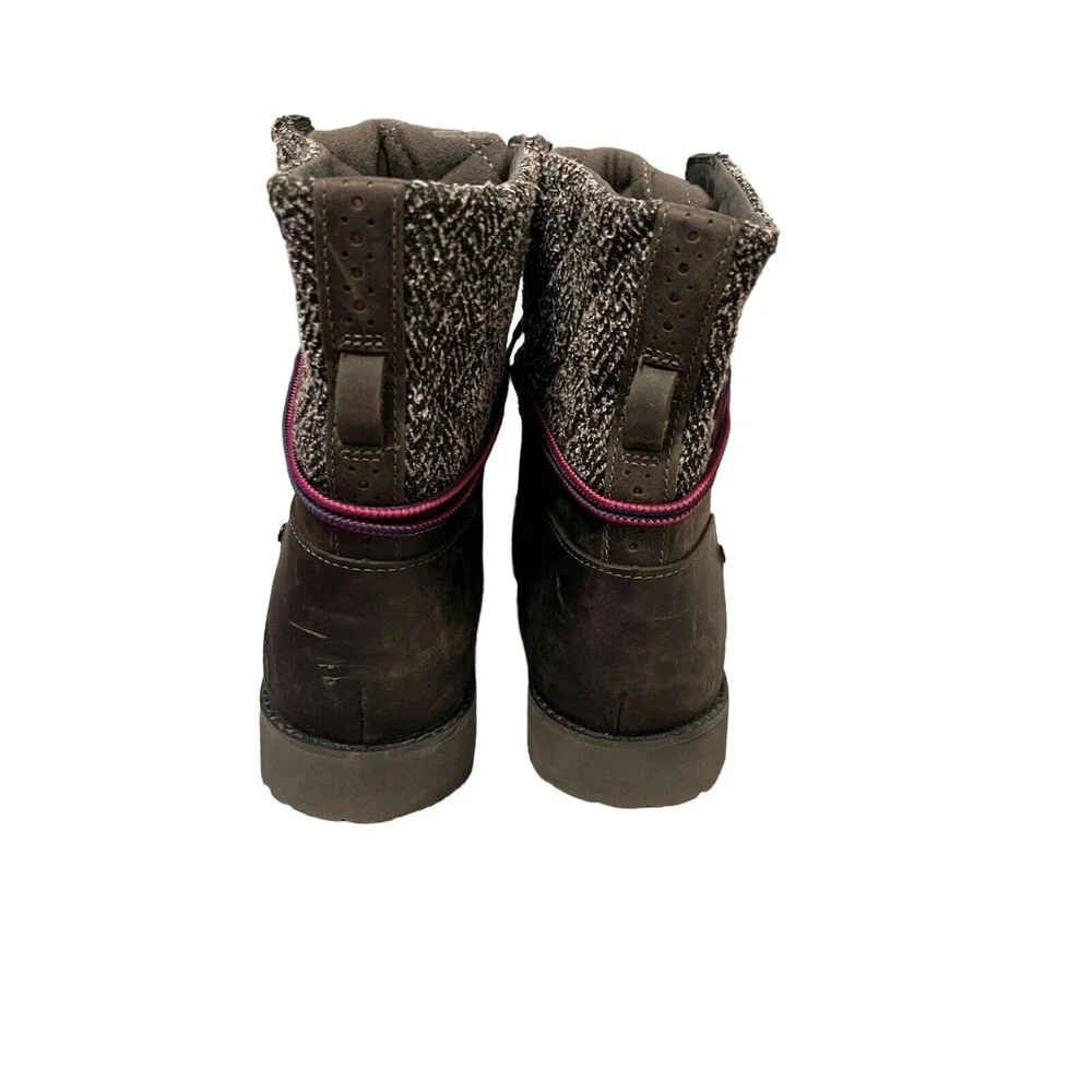 The North Face Ballard Lace Winter Boots,‎ Dark Grey, Womens 10.5 M